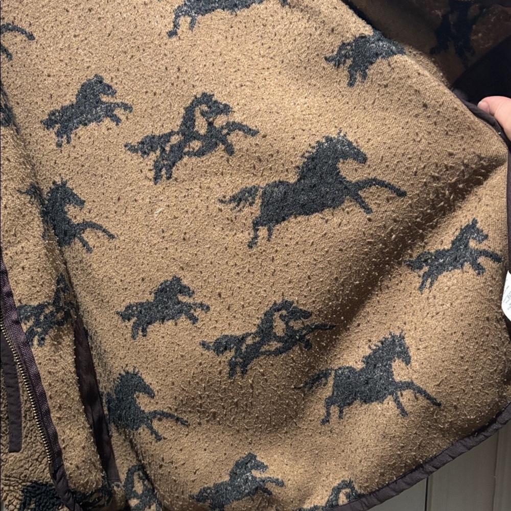 THE GREAT pasture horse fleece jacket - Picture 7 of 9